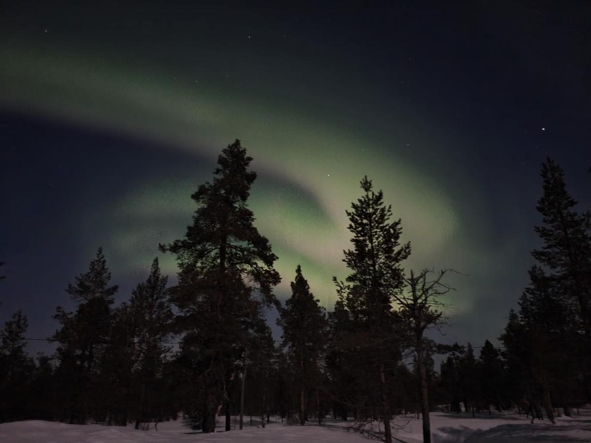 Kuukkeli Log Houses Aurora Cabin - Jaspis Saariselkä Buitenkant foto
