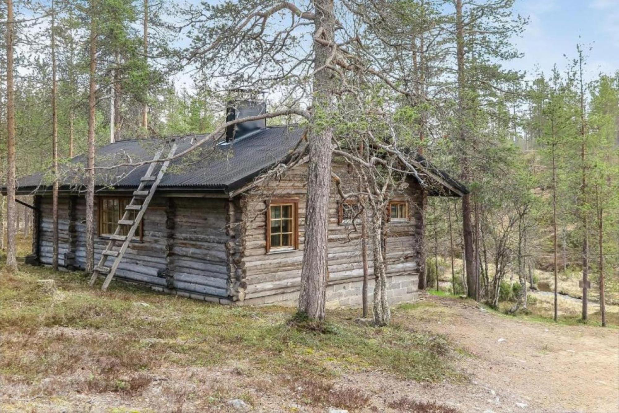 Kuukkeli Log Houses Aurora Cabin - Jaspis Saariselkä Buitenkant foto
