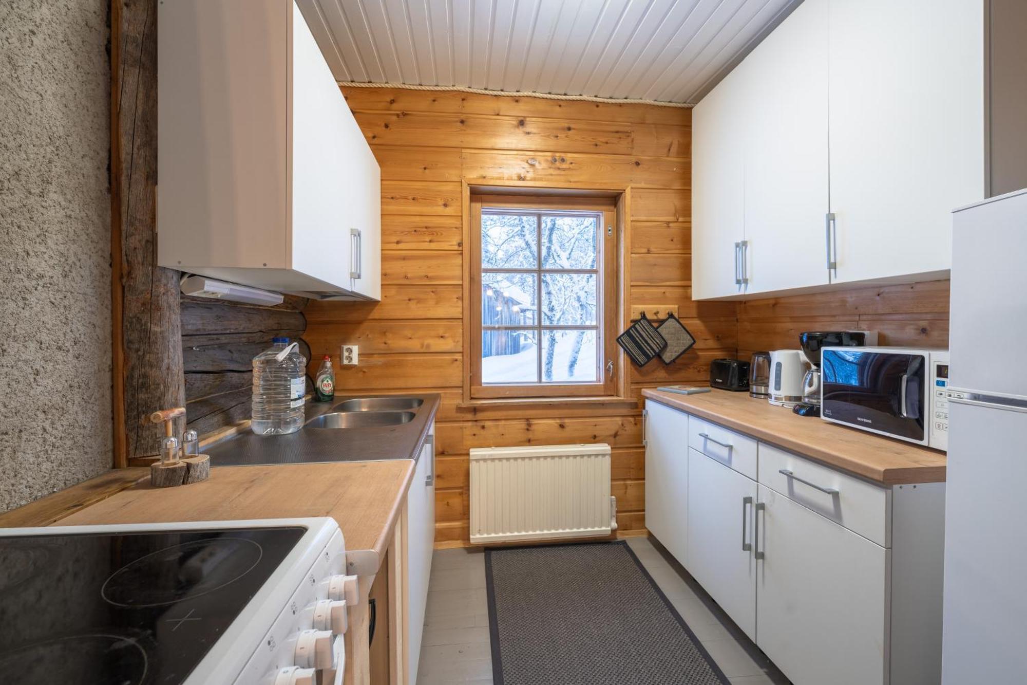 Kuukkeli Log Houses Aurora Cabin - Jaspis Saariselkä Buitenkant foto