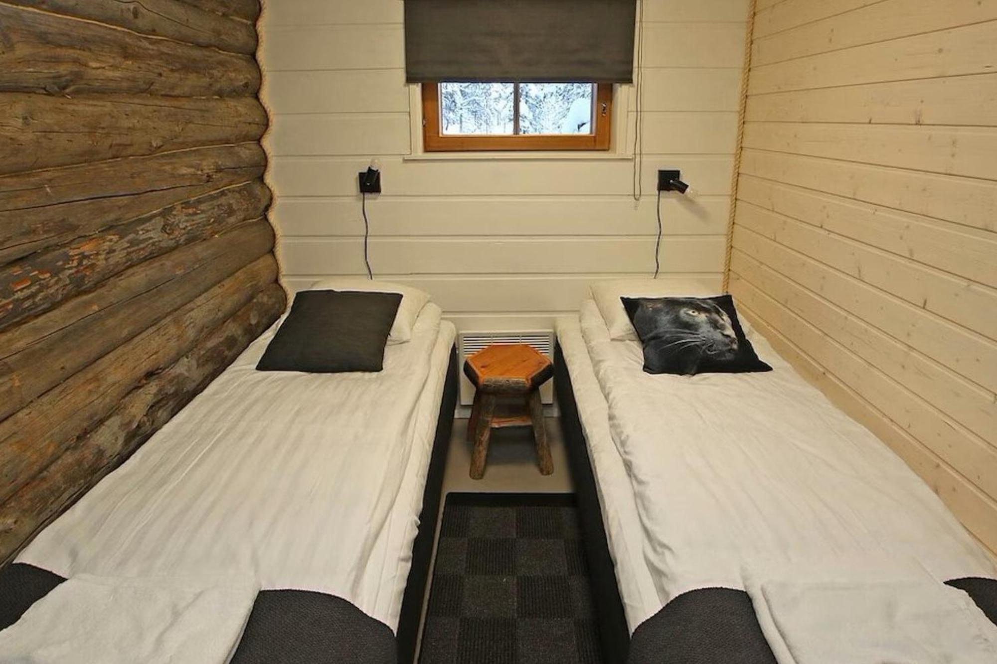 Kuukkeli Log Houses Aurora Cabin - Jaspis Saariselkä Buitenkant foto